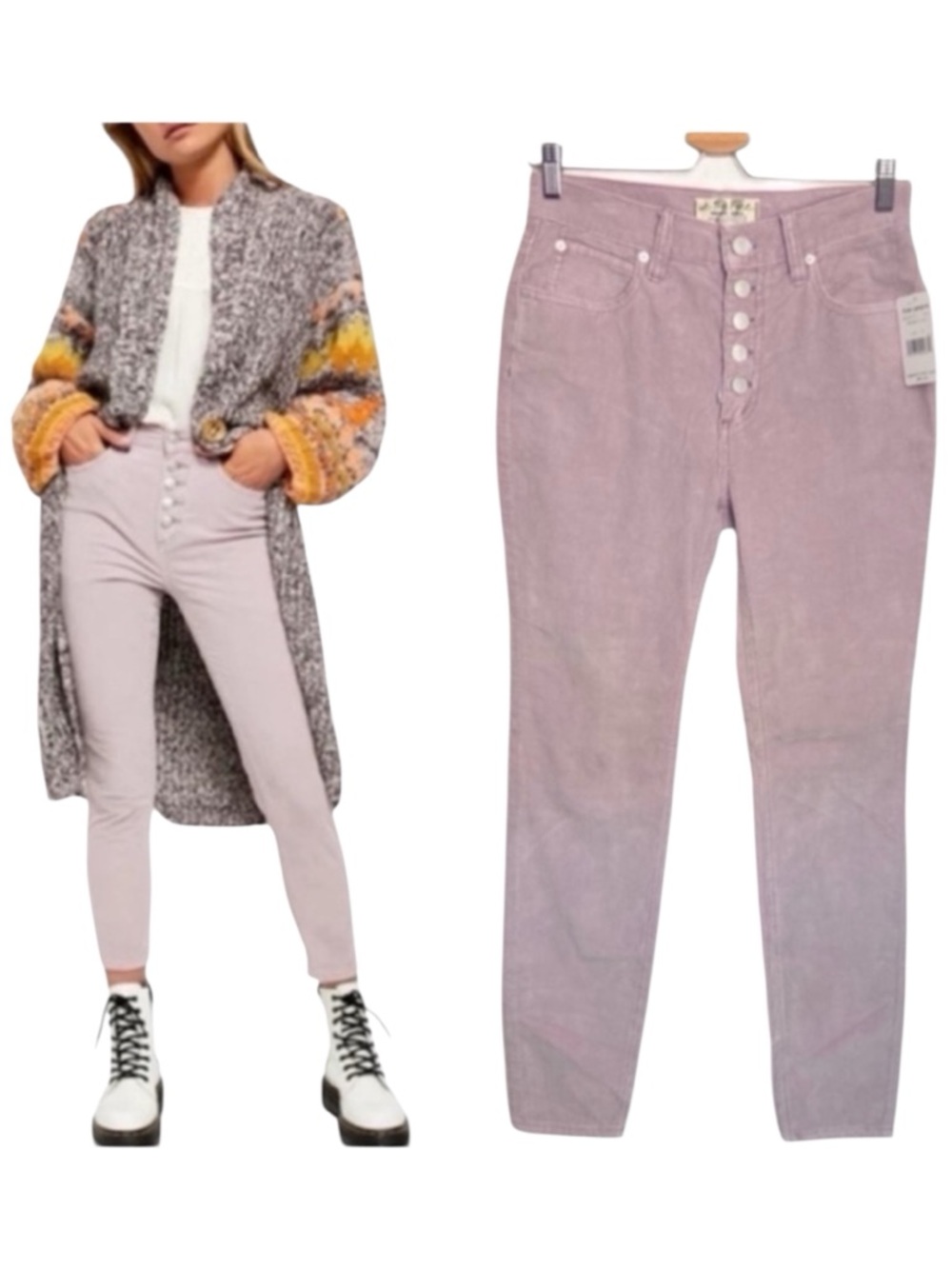 FREE PEOPLE Sun Chaser Corduroy Jeans